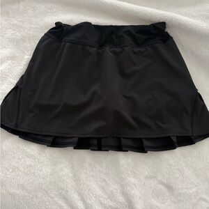 Lululemon Athletica Black Skater Mini Skirt